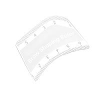 Eyebrow Mapping - Reusable Shaping Guide - Ruler with Eyebrow Stencil, for Women Make Up Daily Routine Beginners Professional Home Salon