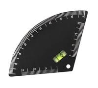 Eyebrow Mapping Ruler Stainless Steel with Bubble Level, Eyebrow Symmetry Tool for Beauty for Girlfriend Beginners Professional Dorm Wedding Spa Center Table M