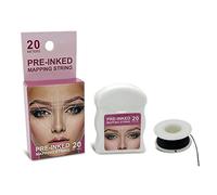 Eyebrow Mapping String Pre-Inked Microblading Mapping String Microblading Brows Supplies Black