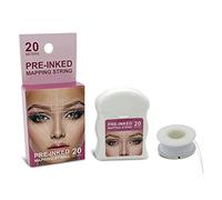 Eyebrow Mapping String Pre-Inked Microblading Mapping String Microblading Brows Supplies White