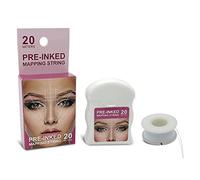 Eyebrow Mapping String Pre-Inked Microblading Mapping String Microblading Brows Supplies White