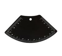 Eyebrow Measuring Ruler - Compact Stainless Steel Brow Mapping Tool, Easy-to-Use, Compact Size, Rust Resistant | Professional Makeup Artists, Barbers, Beauty Salons, Travel, Home And Office Use