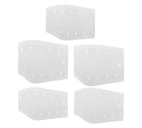 Eyebrow Measuring Tool, Reusable Guide - 5 Pieces Drawing Stamp for Permanent Makeup | For Women Men Makeup Daily Grooming Home Travel Wedding Salon