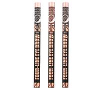 Eyebrow Pen - 1ml Liquid Brow Tint Pens, 4 Tip Applicator, Waterproof Pigment Tool, Detail Shaping Wand | Long Wear Eye Styling For Natural Definition Makeup Look Soft Defined Finish Loo