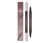 Eyebrow Pen - Double Ended Cosmetic Eyes 2 in 1 | Long Lasting Waterproof Eyebrow Liner for Beauty Makeup Women Girls | For Daily Use Dating, RAD