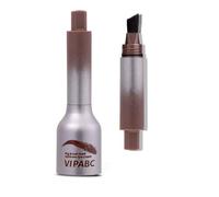 Eyebrow Pen Eye Brow Pencil, Brow Fection Angled Brush Liquid Eyebrow Dye Kit - Brush & Power 2 in 1, Long-Lasting Quick Dry Waterproof Sweat-proof Natural Looking Brows, Light Brown