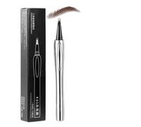 Eyebrow Pen - Fork Tip Brow Definer, Precision Cosmetics Makeup Tool | Smud-proof Waterproof Eyebrow Pencil, Lasting Professional Shaper for Natural Care