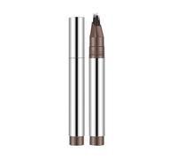Eyebrow Pen, Liquid Eyebrow Fork Tip Pen With Precise 2 Micro-Fork-Tip, 2-in-1 Ended Long Lasting Eye Brow Filler Pencil, Creates Natural 3D Eyebrow Hair, Waterproof, Smudgeproof, Lasts For Days