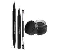 Eyebrow Pen,Waterproof Precision Double-Ended - Women Eyebrow Makeup Definer Set - for Ladies Girls Daily Commuting Work Gym Outdoor Sports