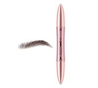 Eyebrow Pen With Eyeliners Pencil 2 In 1 Duals Ended Microblading 4 Tip Brow With Precise Tips Pencil And Eyeliners Set