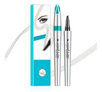 Eyebrow Pencil, 2025 New Eyebrow Pencil with 4 Fork Tip, Waterproof Brow Pencil for Natural-Looking Hair-Like Defined Brows, Long-Lasting for 24 HR Wear, Waterproof Brow Pen (Dark Brown)