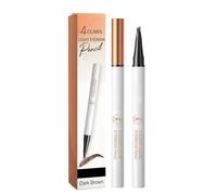 Eyebrow Pencil, 2026 Upgrade Waterproof 3D Eyebrow Pencil with 4 fork Tips, Long-Lasting Fine Stroke, Eye Brow Pencil Stay on All Day for Women