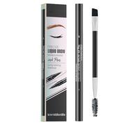 Eyebrow Pencil - Double-Sided Tool for Defining, Fork Eyebrow Pencil for Women - For Mothers Ladies Girls Girlfriends for Dating Commuting Stage Travel and Photography
