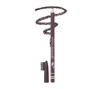 Eyebrow Pencil Professional Stylist - Dark Brown (1.2g) | Eyebrow Enhancer with Spoolie Brush | Highly Pigmented, Smudge-Proof & Transfer-Proof | Long-Lasting & Smooth Glide