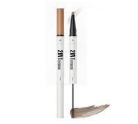 Eyebrow Pencil Tint Pen, With 4-Fork Magical 2-In-1 Dual-Ended Brow Pen, Waterproof Brow Gel, Defined Natural Brows for Fuller-Looking Defined Brows, Stay All Day (light brown)