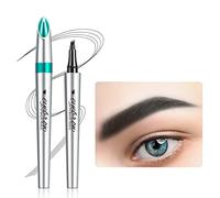 Eyebrow Pencil - Waterproof Tattoo Brow Pen With Fork Tip Long-Lasting Brow Tint For Revolution Makeup Rapid Natural Brow for Beginners