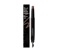 Eyebrow Pencil with Brush 2-in-1 Easy Brow Stick, Waterproof Eyebrow Pencil for Women, Long-lasting Natural And No Smudging, Smooth and Easy to Color, Laminated Full Brows (Brown)