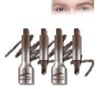 Eyebrow Pencils Eyebrow Colour Liquid Eyebrow Brush Durable Waterproof Eyebrow Pencil Angle Eyebrow Brush & Diving Creates Natural-Looking Eyebrows Effortlessly, Pack of 2 (02#)