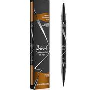 Eyebrow Pencils for Women - Precision Microblading Eyebrow Pen Waterproof 2-in-1 Brow Pencil with 4-Fork Tip & Fine Brush - Smudge-Proof Long-Lasting Natural Hair-Like Brows Makeup (1pcs)