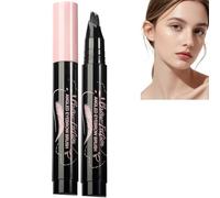 Eyebrow Pencils,Microblading Eyebrow Pen,24hrs Long-Lasting Wild Natural Brow Pencil for Realistic Hair-Like Brows,Waterproof Eyebrow Pencil,Ey/ebrow Pe/n with Bro/w-Fection Angled Brush,Black