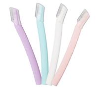 Eyebrow Razor, 4PCS Small Eyebrow Shaver Multipurpose Exfoliating Dermaplaning Tool Trimming and Shaving Grooming Eyebrow Face Razor and Eyebrow for Women and Man With Precision Cover and Storage Case