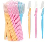 Eyebrow Razors Pack of 30,Facial Hair Remover Shaver Trimmer Shaper, Exfoliating Dermaplaning Tool for Women and Men