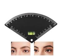 Eyebrow Ruler for Tracing | Stainless Steel with Bubble Level | Eyebrow Symmetry Tool for Beauty - For Girlfriend Beginners Professional Dorm Wedding Spa Center Table M