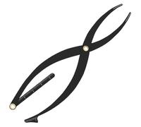 Eyebrow Ruler - Golden Ratio Tool with 3-Point Positioning for Precise Shaping, Professional Brow Mapping Ruler for Makeup Artists & Beginners ;1 ;1