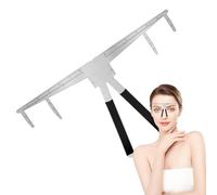 Eyebrow Ruler Mapping - Adjustable Eyebrow Guide Tool | Reusable Template with Measuring, Makeup Shaping Tool for Symmetry, a