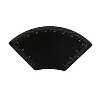 Eyebrow Ruler, Plastic Shaper Stencil, Permanent Makeup Tool for Accurate Shaping and Mapping