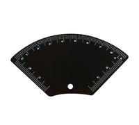 Eyebrow Ruler, Reusable Template for Drawing Eyebrows - Cosmetic Accessory for Dressing Table Spa Office Dorm Travel Parties Wedding Hairdresser Pocket