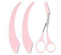 Eyebrow Scissors and Trimmer Set with Comb, Stainless Steel Eye Brow Razors Grooming Kit for Precise Shaping, Painless Hair Removal for Beginners and Professionalshome Decor