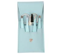 Eyebrow Scissors Kit, 6 Piece Professional Eyebrow Scissors Kit with Bag - Eyebrow Scissors with Comb for Ingrown Hair, Daily Hair Removal