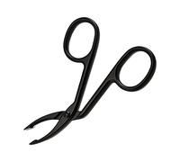 Eyebrow Scissors Tweezers, Professional Tweezers with Scissors Handle for Eyebrows - Curved Eyebrow Tweezers Handle Tweezers Clip Facial Hair Plucker Eyebrow Remover for Women