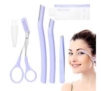 Eyebrow Scissors with Comb, Eyebrow Set for Women Grooming - Eyebrow Trimmer, Scissor Comb - Eyebrow Set for Men and Women, Eyebrow Trimmer for Women, Ingrown Removal