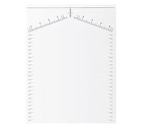 Eyebrow Shaper Stencil, 25 x White Eye Eyebrow Templates, Eyebrow Tool, Styling Set, Buddy Tool Kit, Positioning Stickers for Women, Eyebrow Stencil, 25 x Eyebrow Stencil