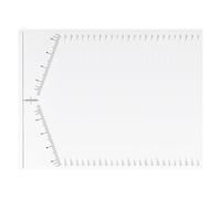 Eyebrow Shaper Stencil, Brow Stencil, 25 x White Eyebrow Templates, Eyebrow Stencils, Brow Stencils, Women's Eye Shaper, Brow Styling Set, Brow Buddy Tool, Mapping Kit for Women, Men