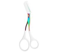 Eyebrow Shaping Scissors with Comb - Professional Trimmer for Women, Precision Eye Brow Trimming Tools for Perfect Grooming