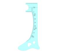 Eyebrow Shaping Silicone Ruler - Eyeliner Guide, Eyebrow Shaping Tools | Multifunctional Eyebrow Measuring Tool for Quick Makeup, Ideal for Creating Perfect Eyeliner and Lip