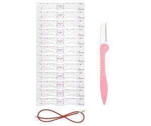 Eyebrow Shaping Stencil | Multi-Style Mold with Strap - and Stencil Kit - For Daily Use On Face Dating And Beauty Salon For Girls And Daughters