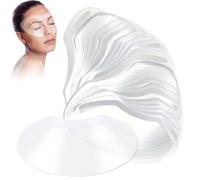 Eyebrow Shield for Shower, 100 Pcs Clear Eye Protector for Washing Hair | Disposable Face Visor for Microblading, Eyelash Extensions, Haircut & Salon Use