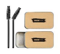 Eyebrow Soap Kit,2Pcs Brows Styling Soap Brows Gel Long Lasting Eyebrow Setting Gel Waterproof Eyebrow Makeup Balm for Fluffy Natural Brows Look…