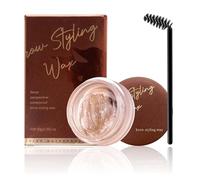 Eyebrow Soap Kit - Waterproof Long-Lasting Brow Styling Wax & Gel for Natural Shaping & Defining, Includes Brow Shaping Cream & Styling Soap