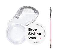 Eyebrow Soap - Transparent Long-Lasting Fixing Gel Colourless and Gentle Eyebrow Wax Waterproof and Sweat-Resistant Formula for a Wild Natural Eyebrow Look, 14 g