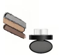 Eyebrow Stamp Kit,Bright Gray Eyebrow Tint & Powder with Stencil