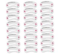 Eyebrow Stencil, 24 Eyebrow Shaper Kit for Natural Eyebrow Reusable Eyebrow Stamp for Beginners, Quick Makeup