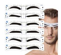 Eyebrow Stencil - Beginner Friendly Eyebrow Guide Card, Fashionable Shaping Aid, Quick Makeup Positioning Aid, Reusable Face Styling Template | For Daily Care