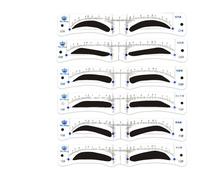 Eyebrow Stencil for Beginners - Reusable Eyebrow Shapers Template for Man | Washable, Silicone, Fashionable Shaping Tool and Accessories