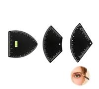 Eyebrow Stencil for Women Brow Stencil Set Featuring Alignment & Type Guides Compact Easy-Carry Case for Application Begin Friendly Eyebrow Tool