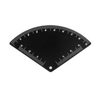 Eyebrow Stencil for Women Brow Stencil Set Featuring Alignment & Type Guides Compact Easy-Carry Case for Application Eyebrow Rulers with Scale